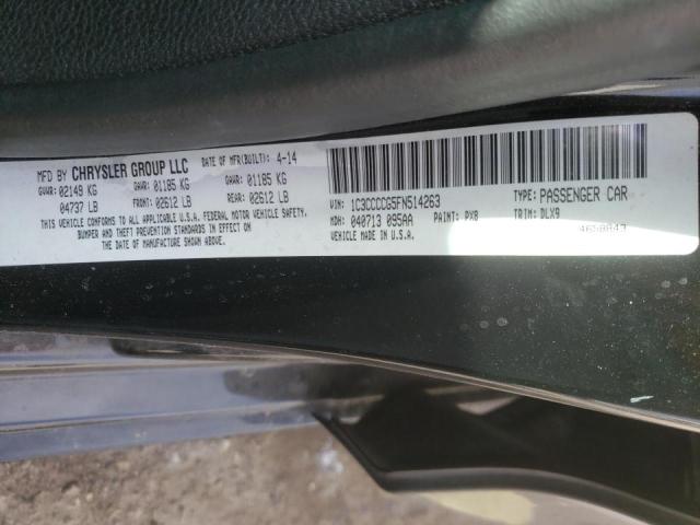 Photo 10 from auction – 2015 CHRYSLER 200 C with VIN 1C3CCCCG5FN514263