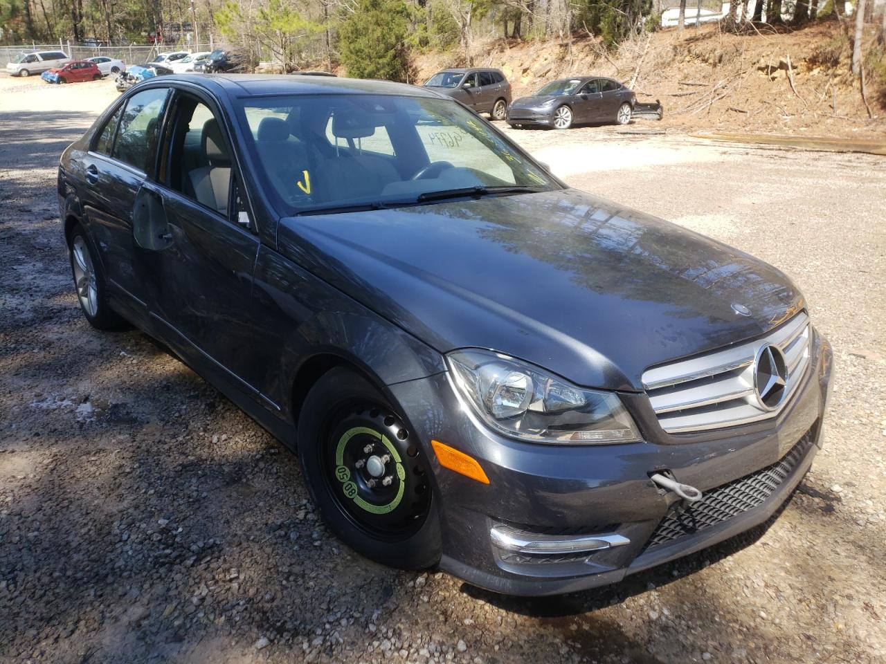 MERCEDES-BENZ C 250 2013 with VIN WDDGF4HB4DA781007 - Photo from auction