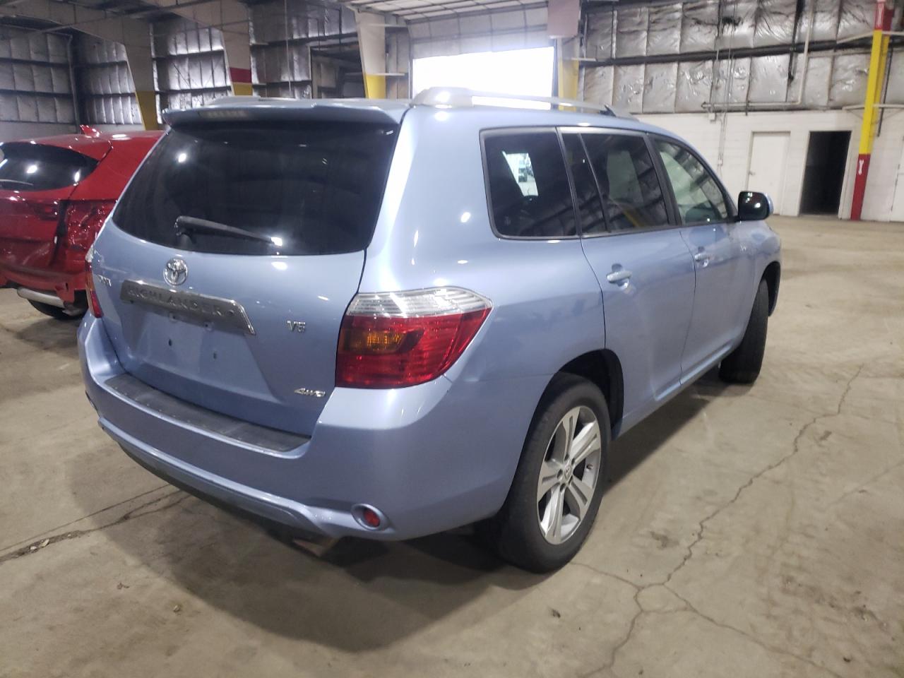Photo 4 from auction – 2008 TOYOTA HIGHLANDER with VIN JTEES43A282089660