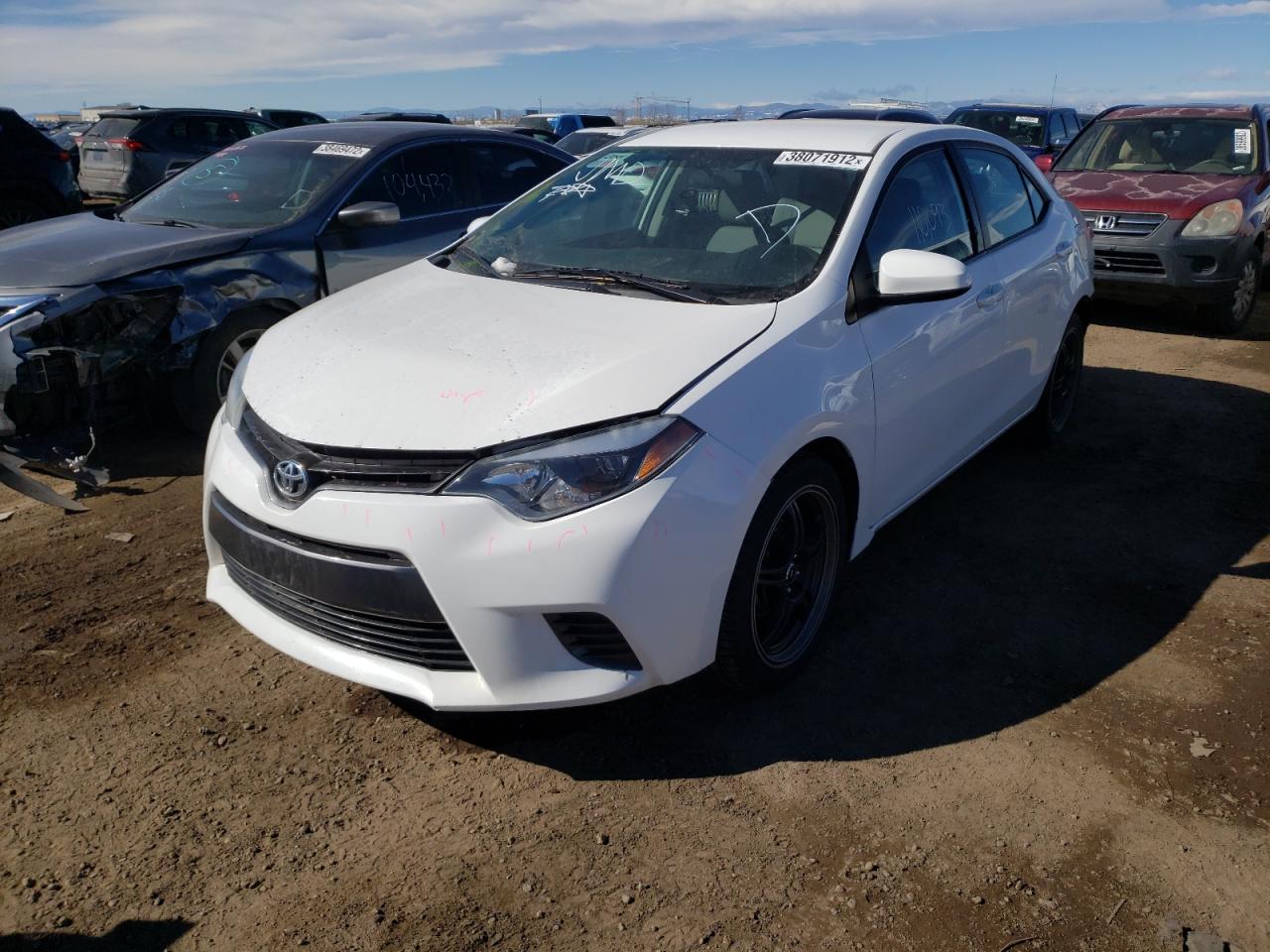 Photo 2 from auction – 2016 TOYOTA COROLLA L with VIN 5YFBURHEXGP472532