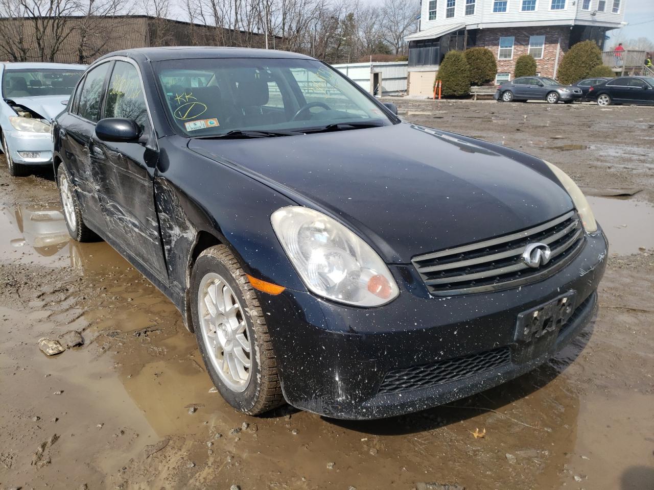 INFINITI G35 2006 with VIN JNKCV51E76M514255 - Photo from auction