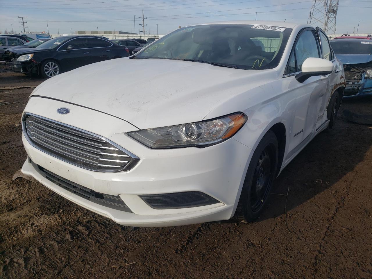 Photo 2 from auction – 2018 FORD FUSION SE with VIN 3FA6P0LU8JR251490