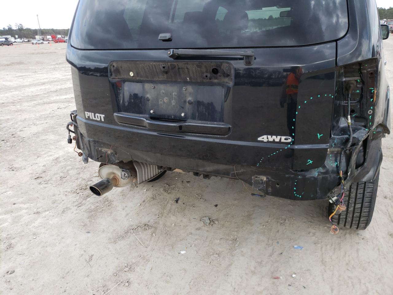 Photo 9 from auction – 2014 HONDA PILOT EXL with VIN 5FNYF4H55EB008158