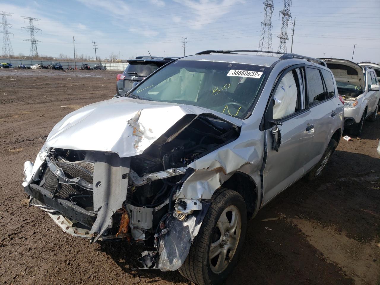 Photo 2 from auction – 2011 TOYOTA RAV4 with VIN 2T3BF4DVXBW105146