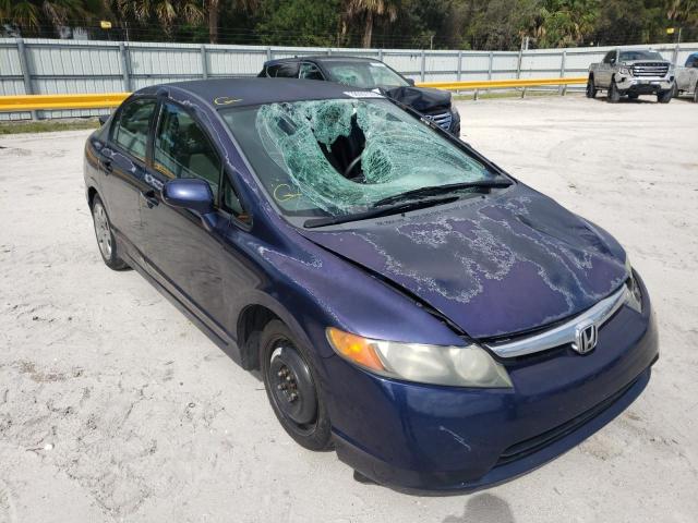 Photo 1 from auction – 2008 HONDA CIVIC LX with VIN 2HGFA16508H513290