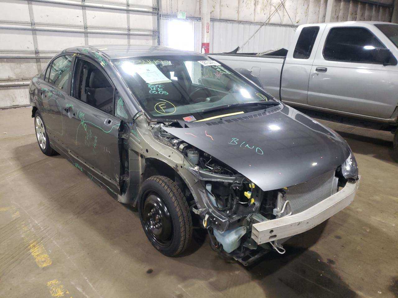 HONDA CIVIC LX 2011 with VIN 19XFA1F52BE048139 - Photo from auction