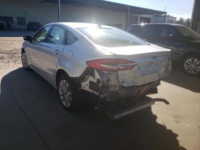 Photo 3 from auction – 2019 FORD FUSION SE with VIN 3FA6P0LU6KR263123