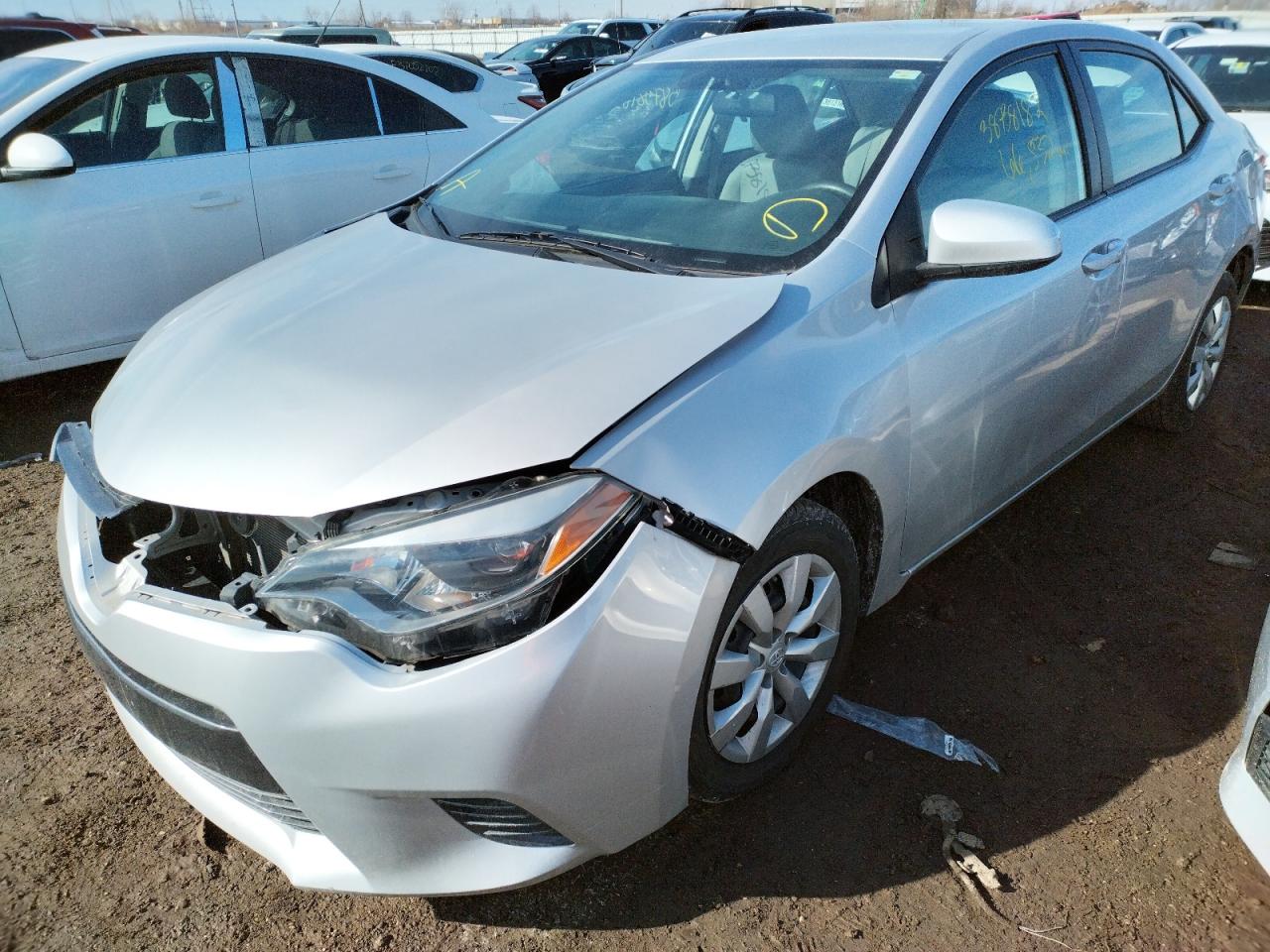 Photo 2 from auction – 2016 TOYOTA COROLLA L with VIN 5YFBURHE2GP432624