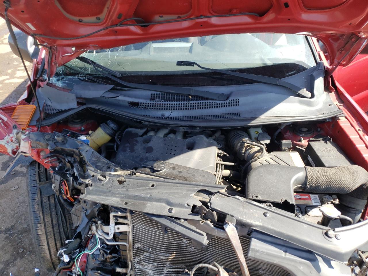 Photo 7 from auction – 2008 KIA SPORTAGE E with VIN KNDJE723487526446