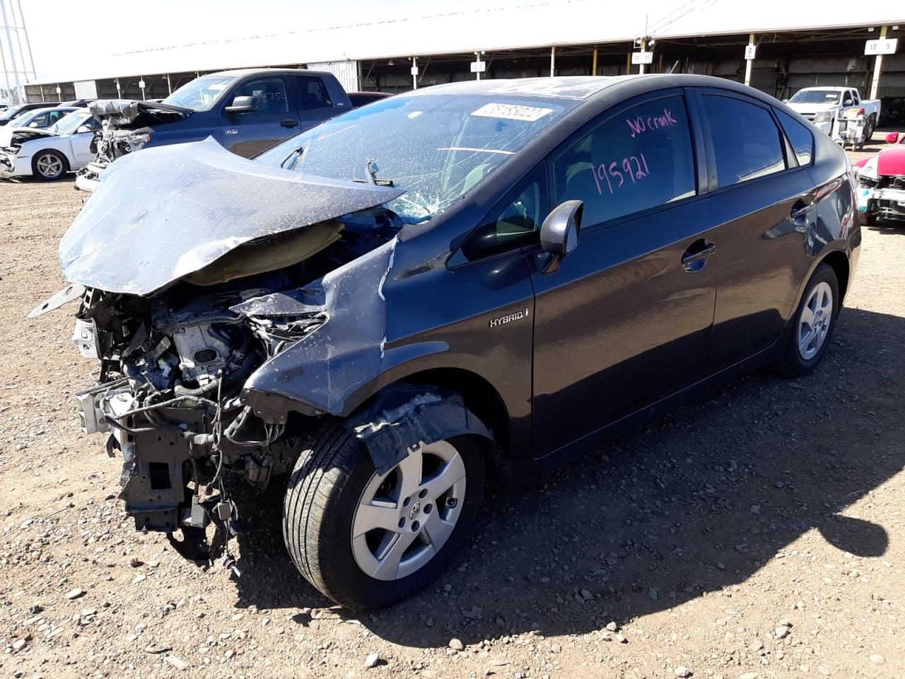 Photo 2 from auction – 2011 TOYOTA PRIUS with VIN JTDKN3DU4B1460736