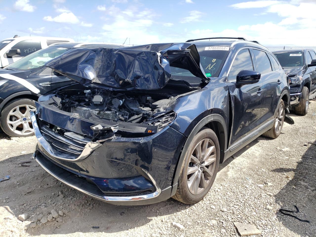 Photo 2 from auction – 2021 MAZDA CX-9 GRAND with VIN JM3TCBDY3M0541279