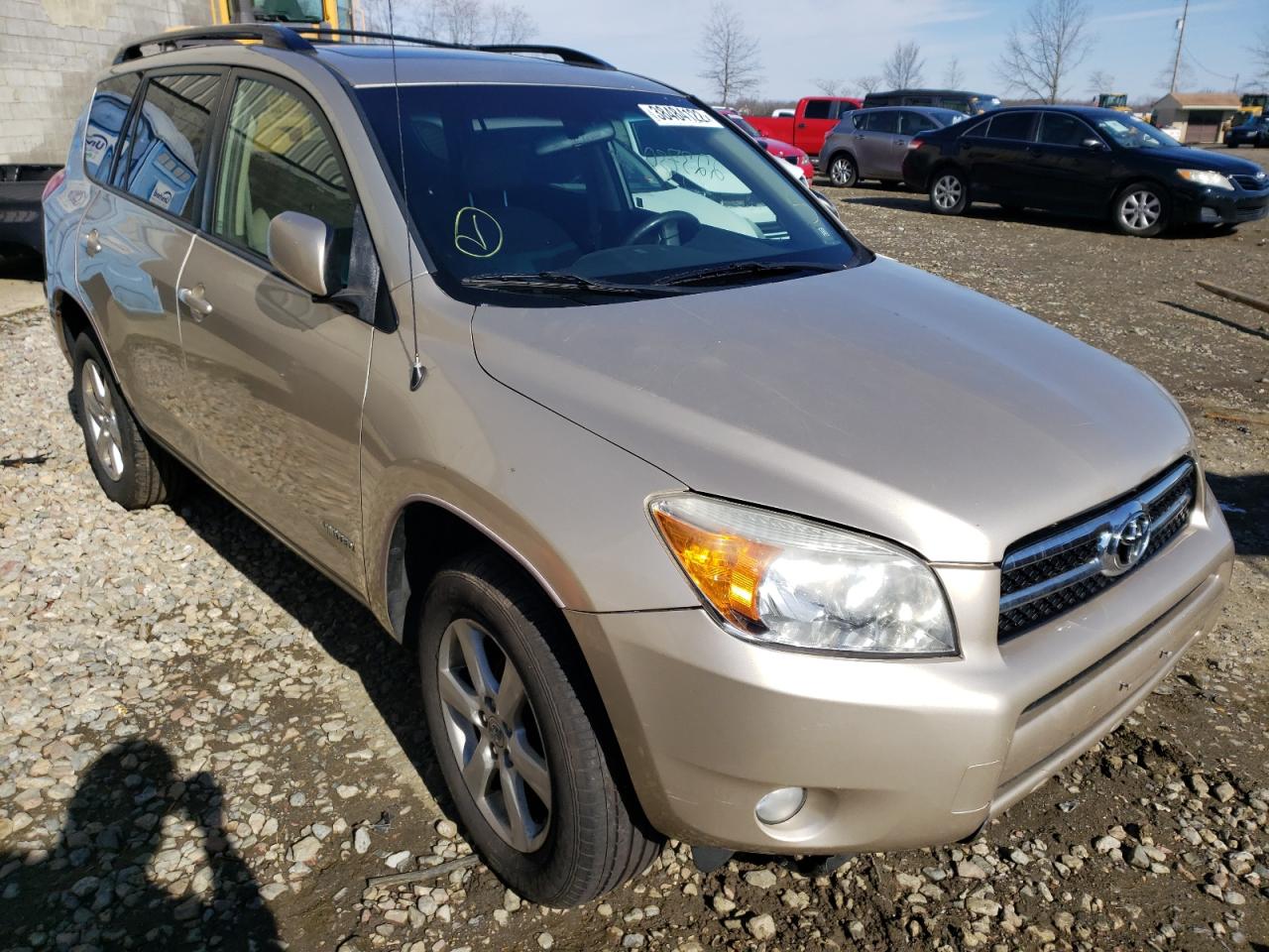 TOYOTA RAV4 LIMIT 2008 with VIN JTMBD31V386087376 - Photo from auction