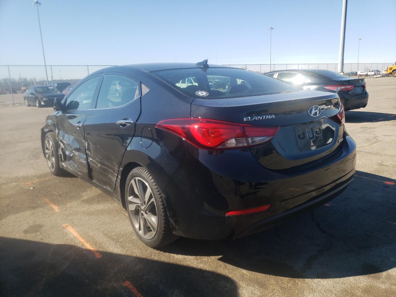 Photo 3 from auction – 2014 HYUNDAI ELANTRA SE with VIN 5NPDH4AE7EH486408
