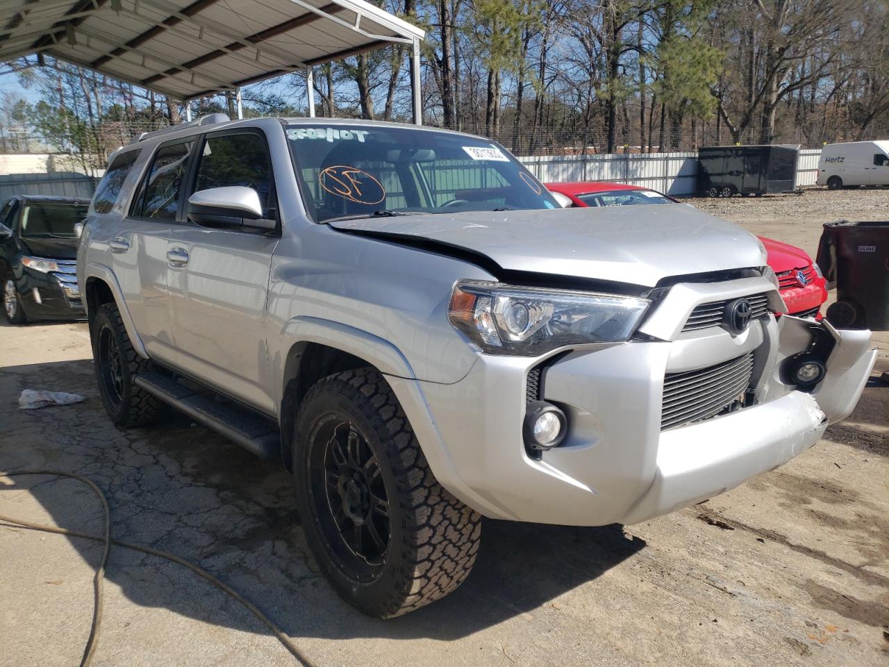 TOYOTA 4RUNNER SR 2016 with VIN JTEBU5JR3G5337844 - Photo from auction