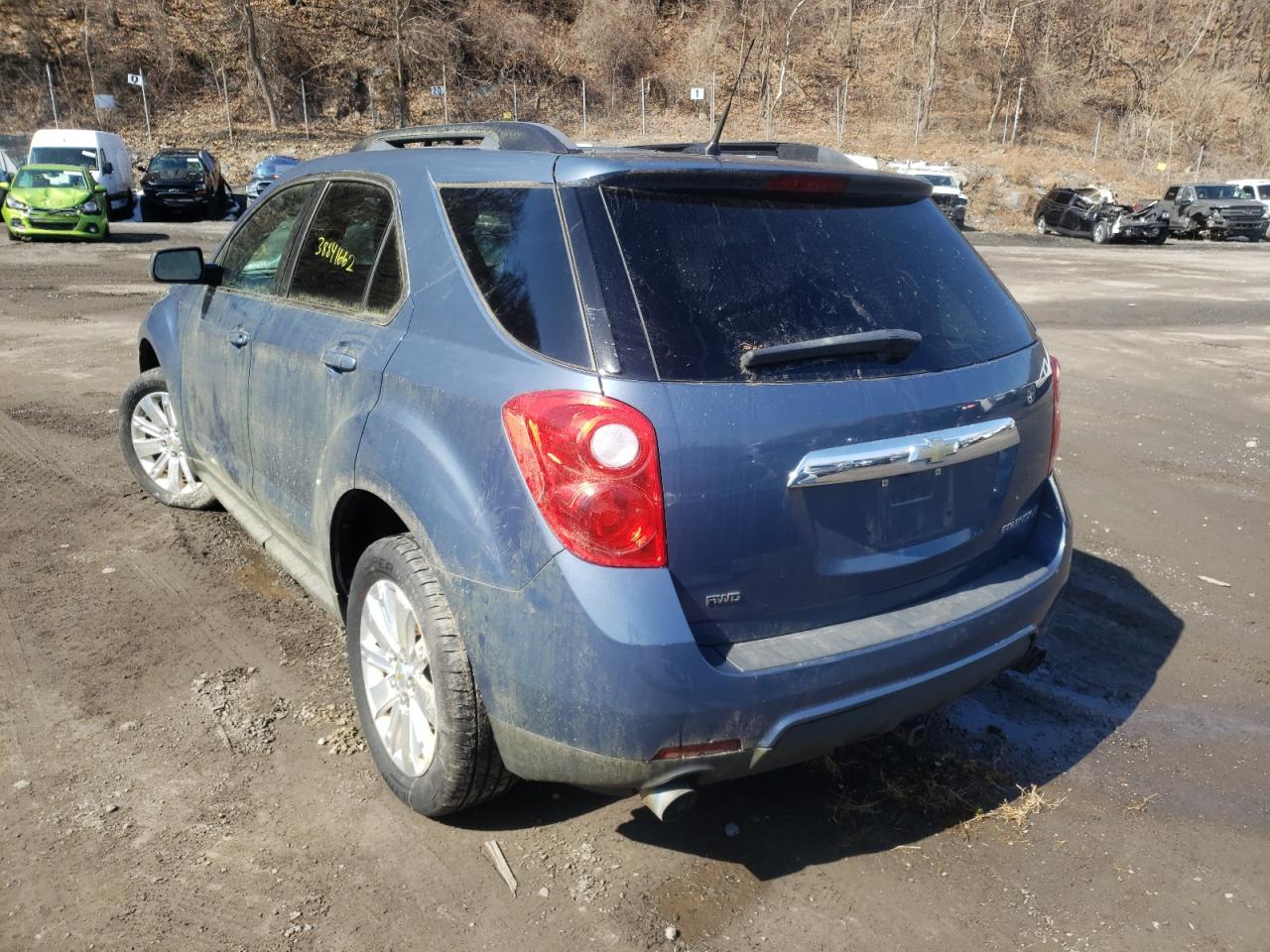 Photo 3 from auction – 2011 CHEVROLET EQUINOX LT with VIN 2CNFLNE58B6441674