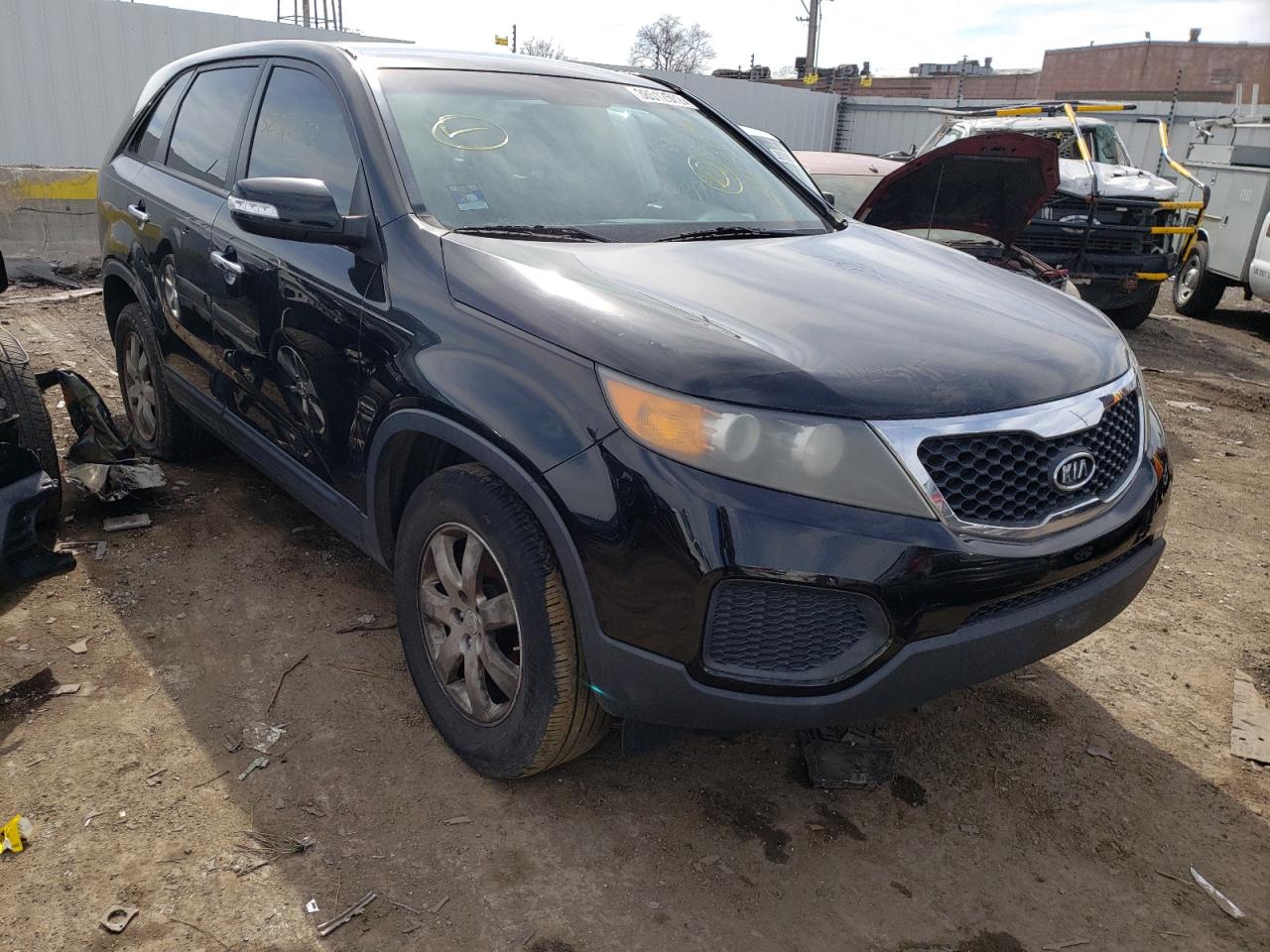 KIA SORENTO BA 2012 with VIN 5XYKT3A15CG199635 - Photo from auction