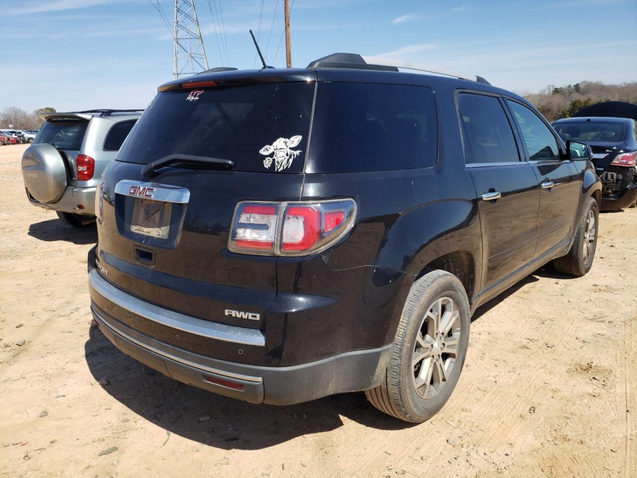 Photo 4 from auction – 2014 GMC ACADIA SLT with VIN 1GKKVRKD6EJ301702