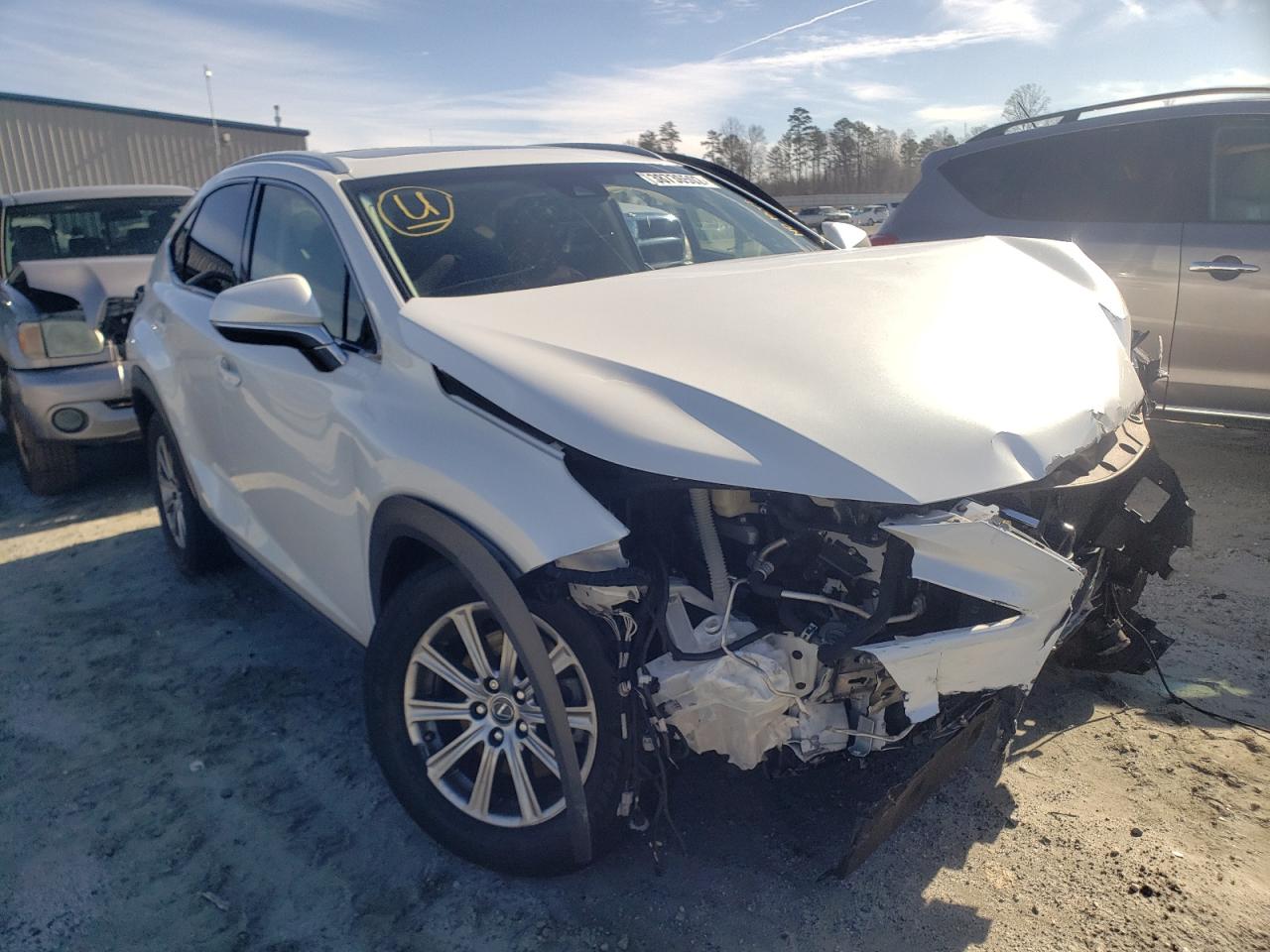 LEXUS NX 300 BAS 2018 with VIN JTJYARBZ7J2087625 - Photo from auction