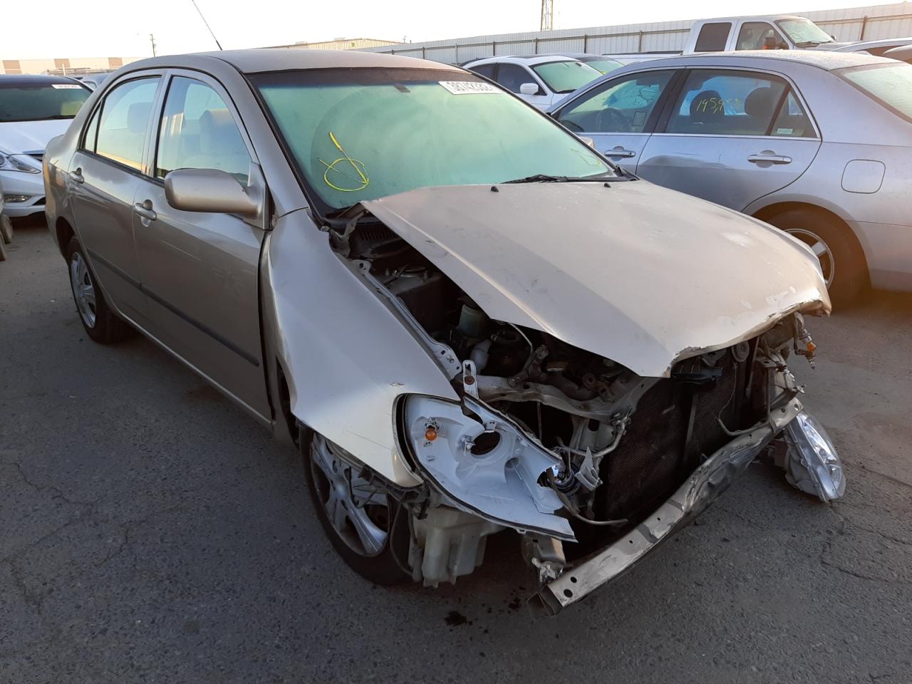 TOYOTA COROLLA CE 2006 with VIN 1NXBR32E06Z664448 - Photo from auction