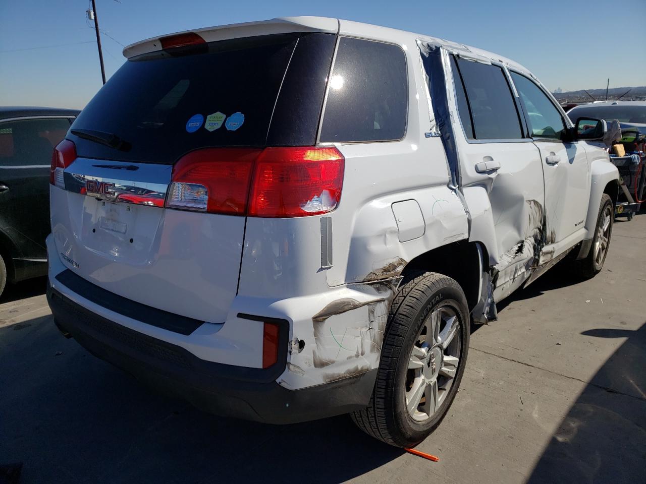 Photo 4 from auction – 2016 GMC TERRAIN SL with VIN 2GKALMEK1G6247367