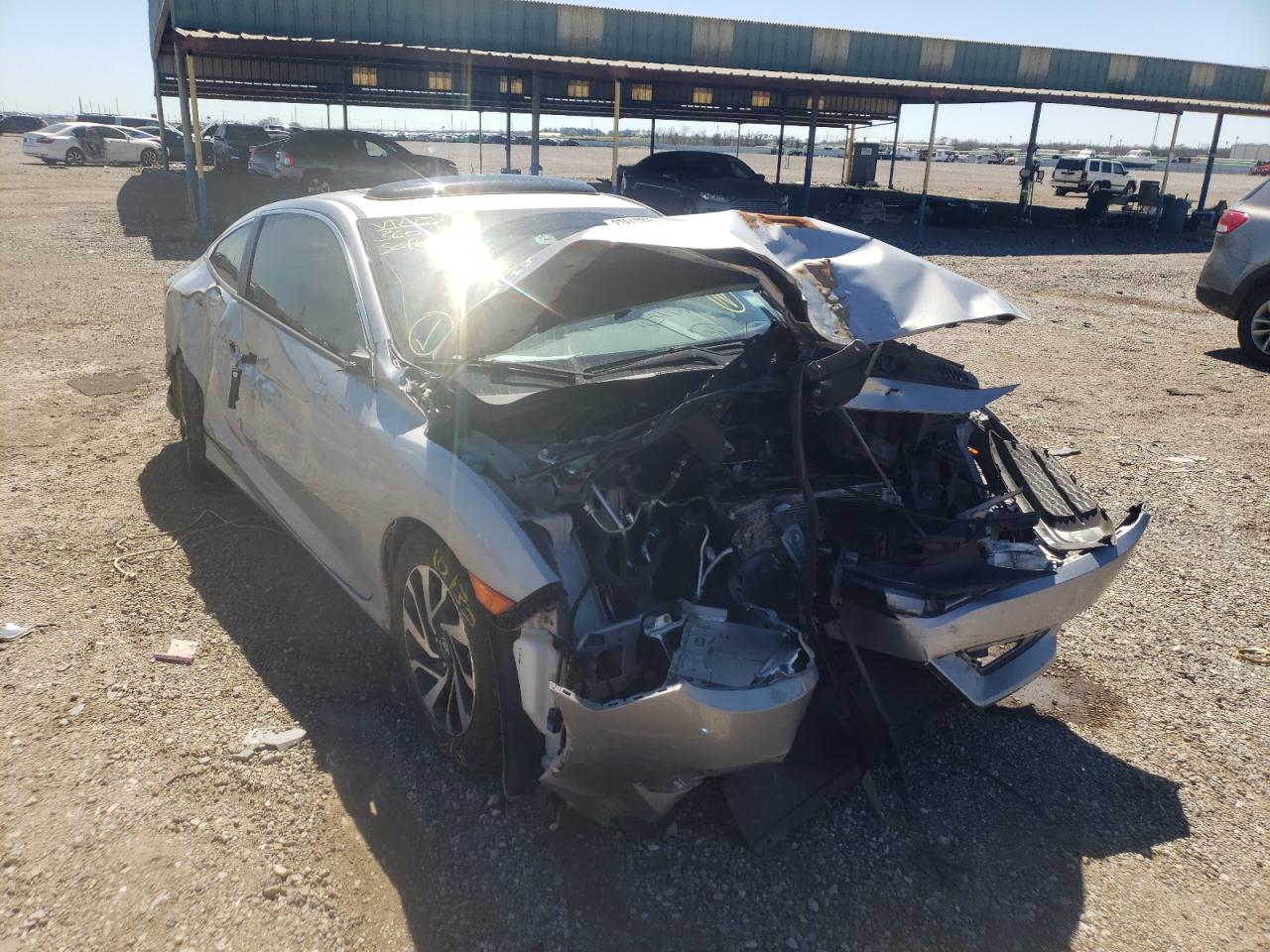HONDA CIVIC LX 2017 with VIN 2HGFC4B07HH307132 - Photo from auction