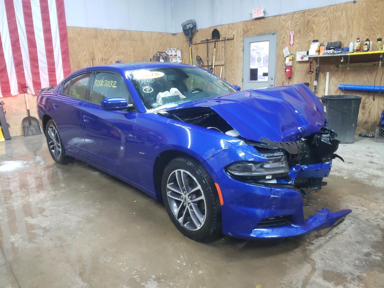 DODGE CHARGER GT 2018 with VIN 2C3CDXJGXJH210936 - Photo from auction