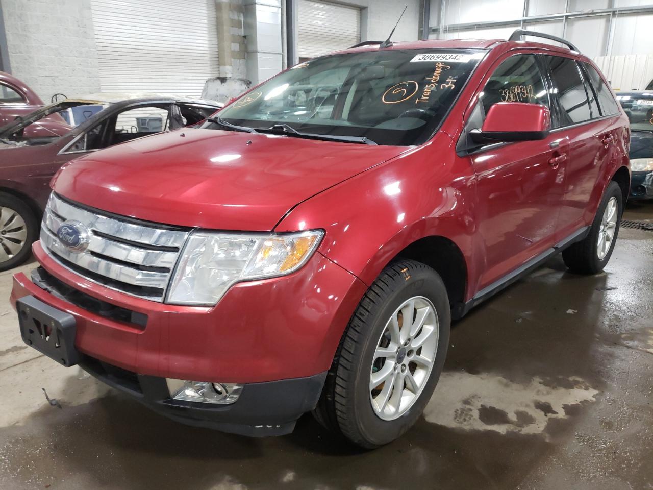 Photo 2 from auction – 2009 FORD EDGE SEL with VIN 2FMDK38C69BA66989