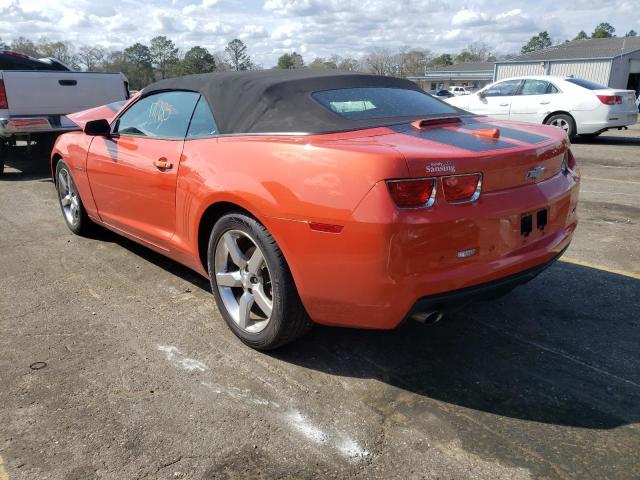 Photo 3 from auction – 2011 CHEVROLET CAMARO LT with VIN 2G1FC3DD4B9193674