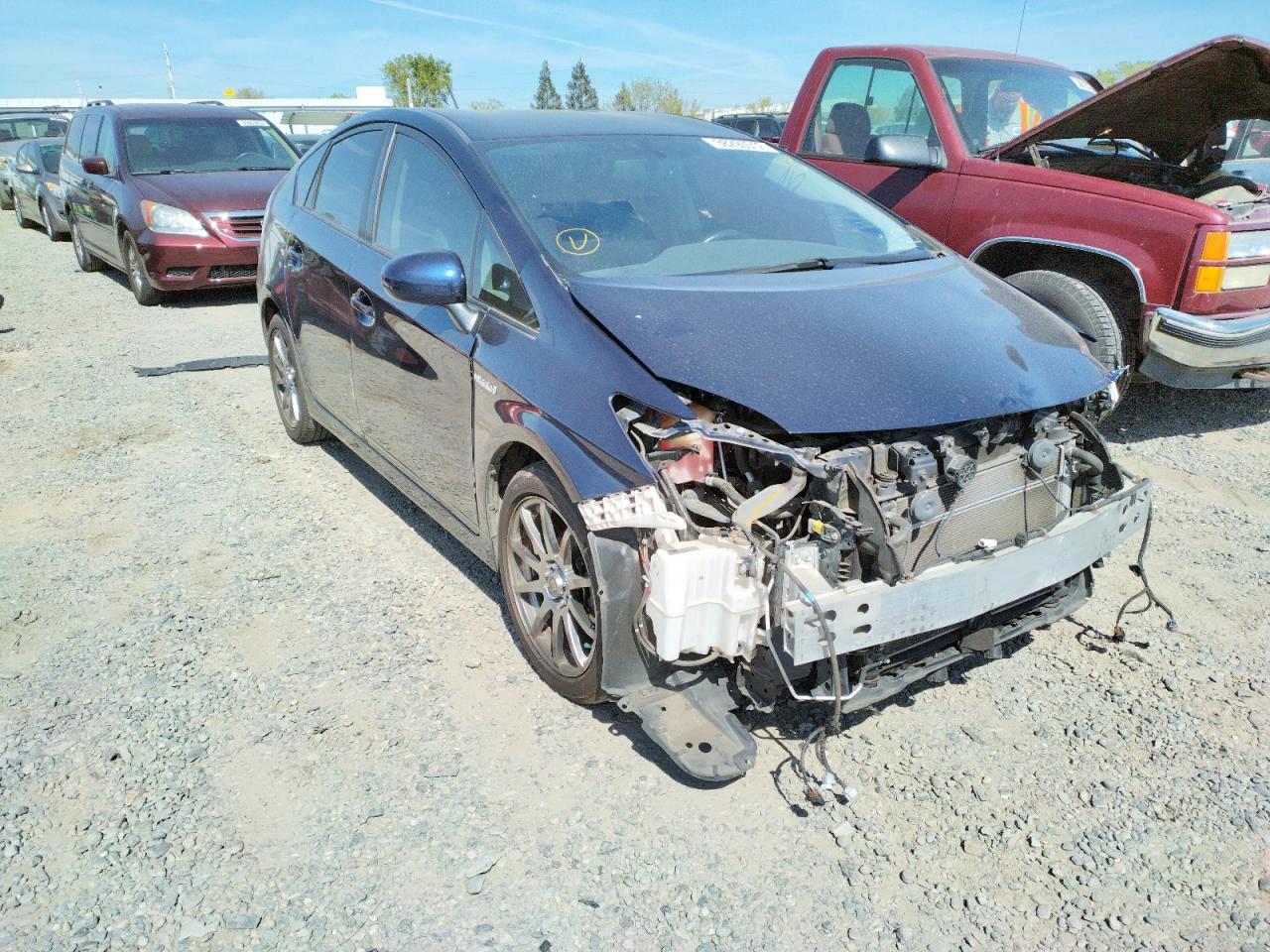 TOYOTA PRIUS 2014 with VIN JTDKN3DU4E0363367 - Photo from auction
