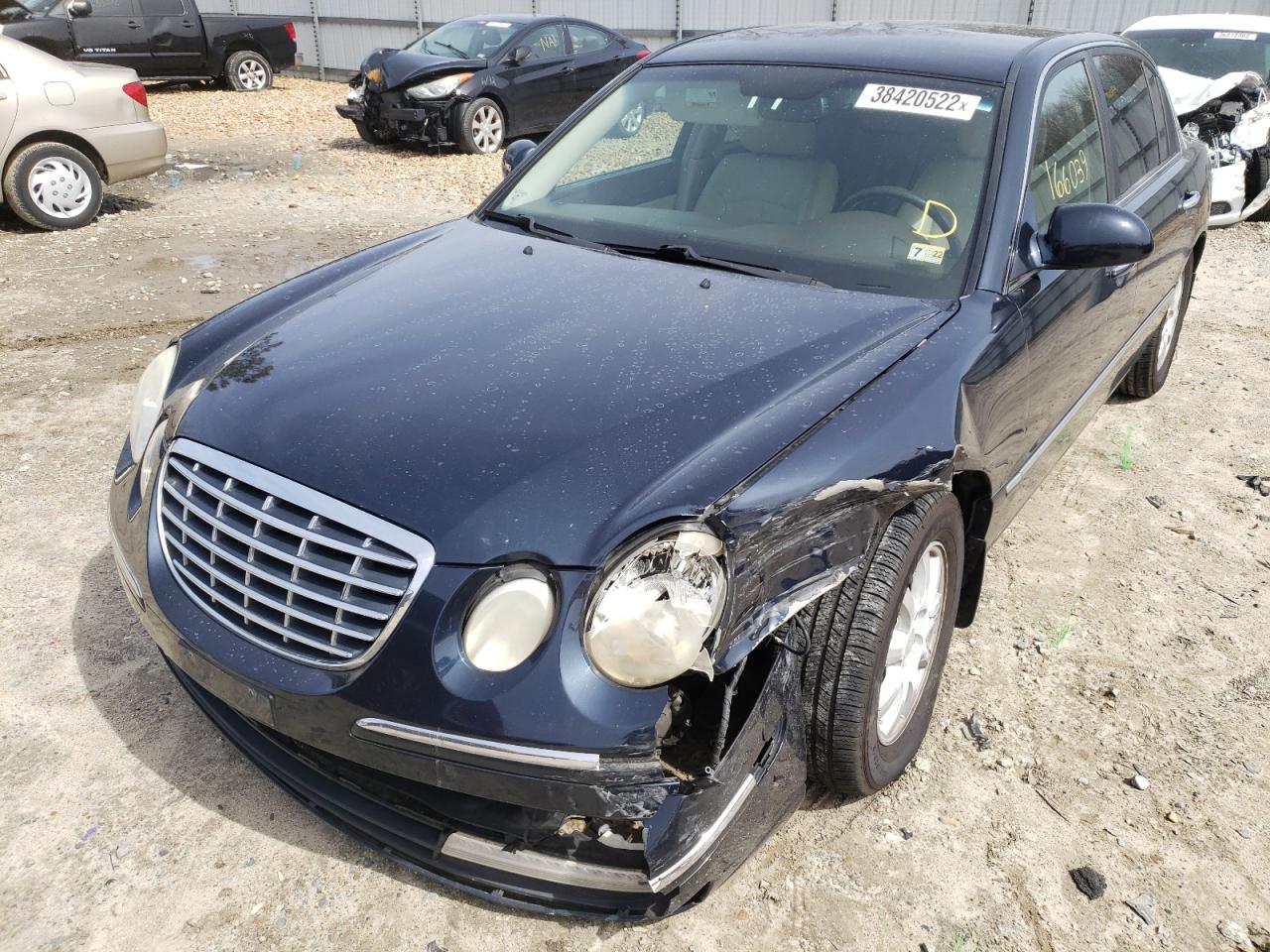 Photo 2 from auction – 2007 KIA AMANTI with VIN KNALD125175121534