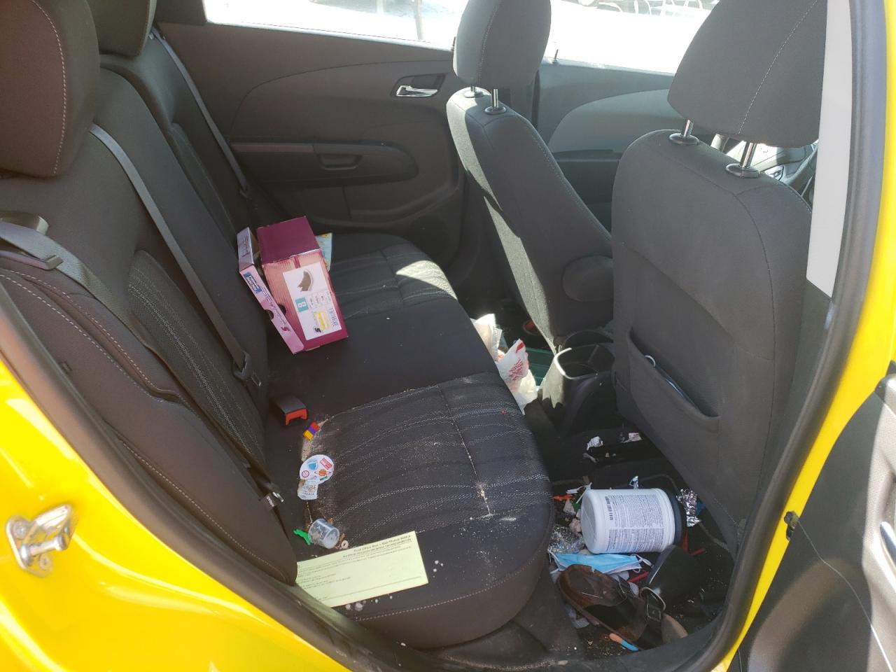 Photo 6 from auction – 2016 CHEVROLET SONIC LT with VIN 1G1JC6SG6G4102455