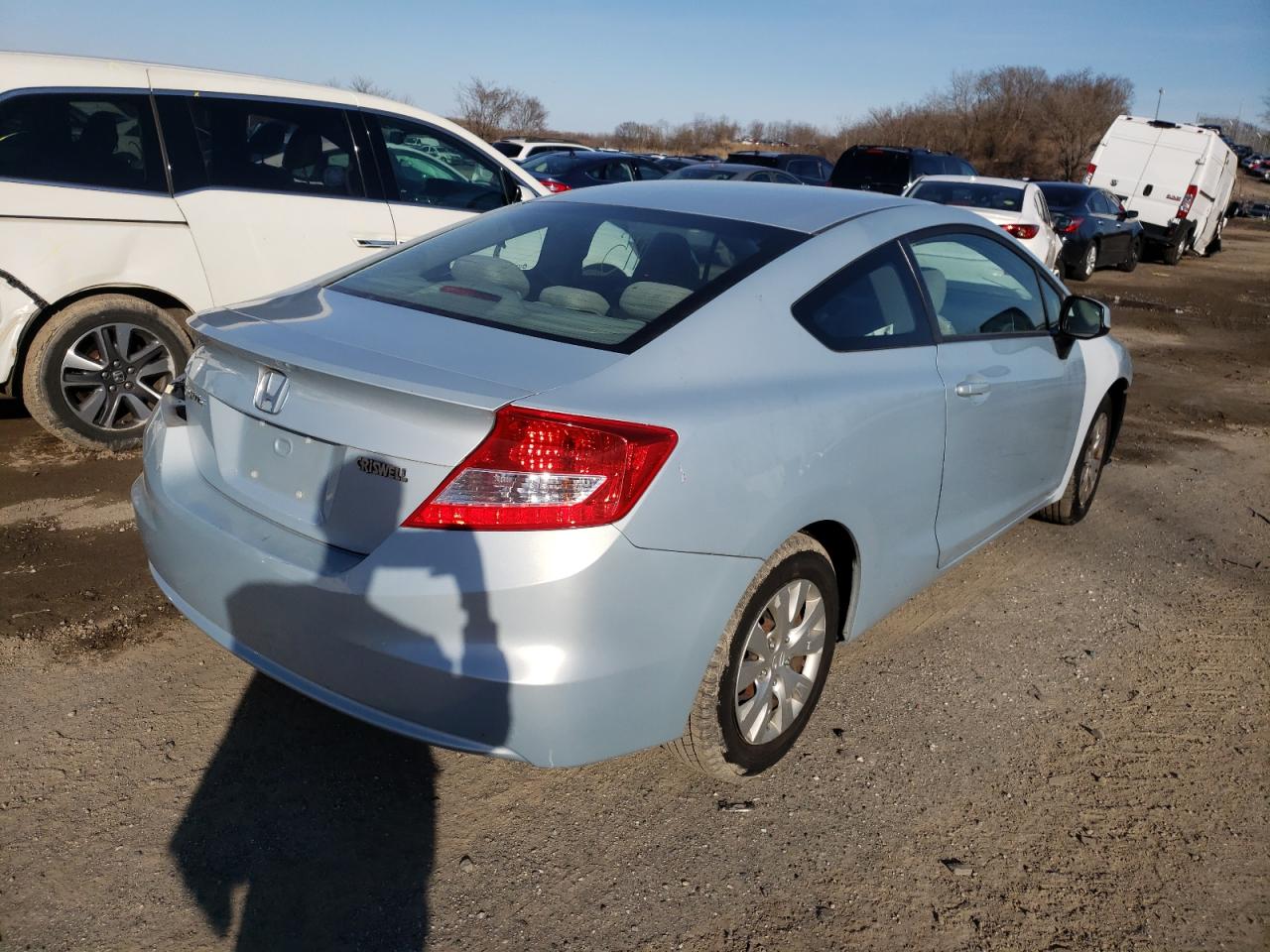 Photo 4 from auction – 2012 HONDA CIVIC LX with VIN 2HGFG3B50CH532737