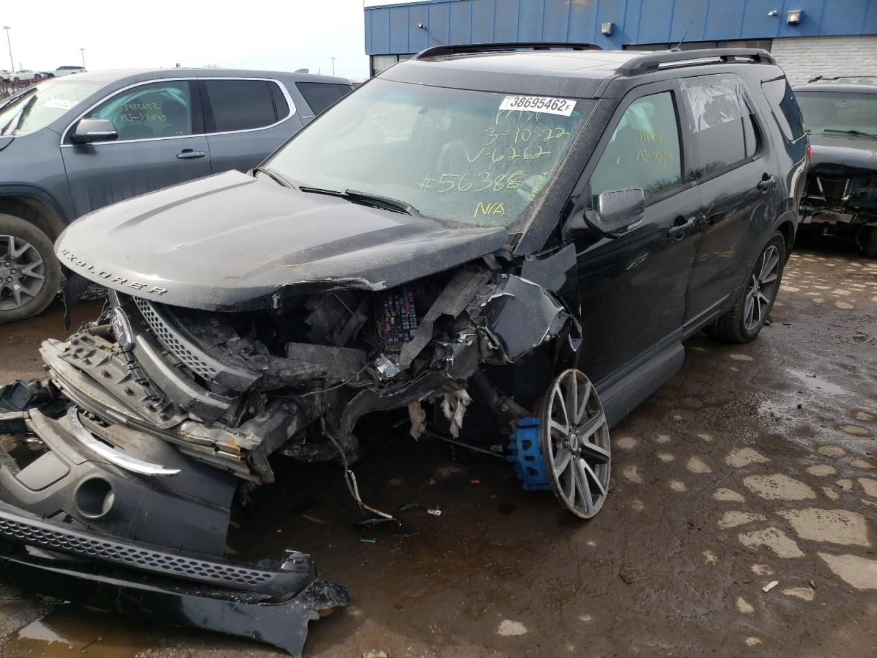 Photo 2 from auction – 2015 FORD EXPLORER X with VIN 1FM5K8D81FGA26262
