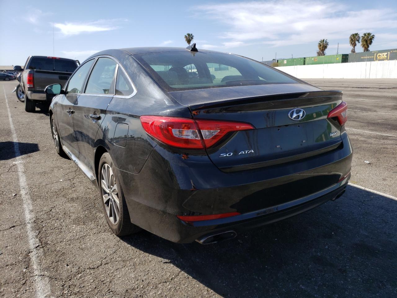 Photo 3 from auction – 2017 HYUNDAI SONATA SPO with VIN 5NPE34AF4HH455293