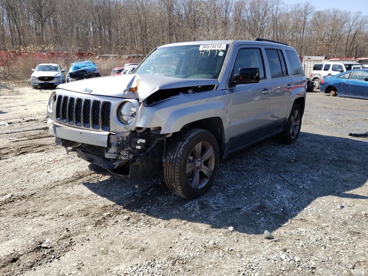 Photo 2 from auction – 2015 JEEP PATRIOT LA with VIN 1C4NJPFA4FD274945