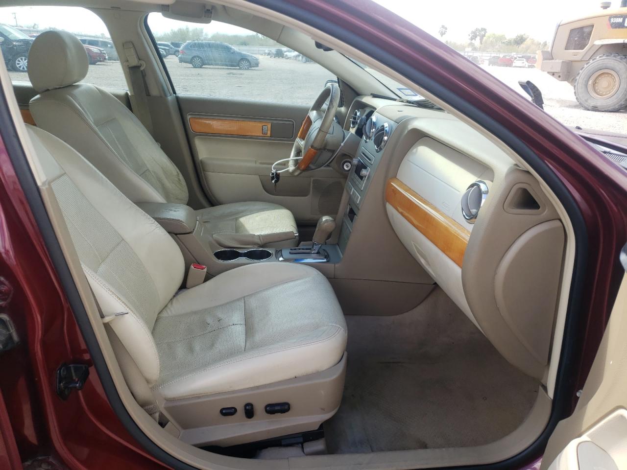 Photo 5 from auction – 2007 LINCOLN MKZ with VIN 3LNHM26T47R612289