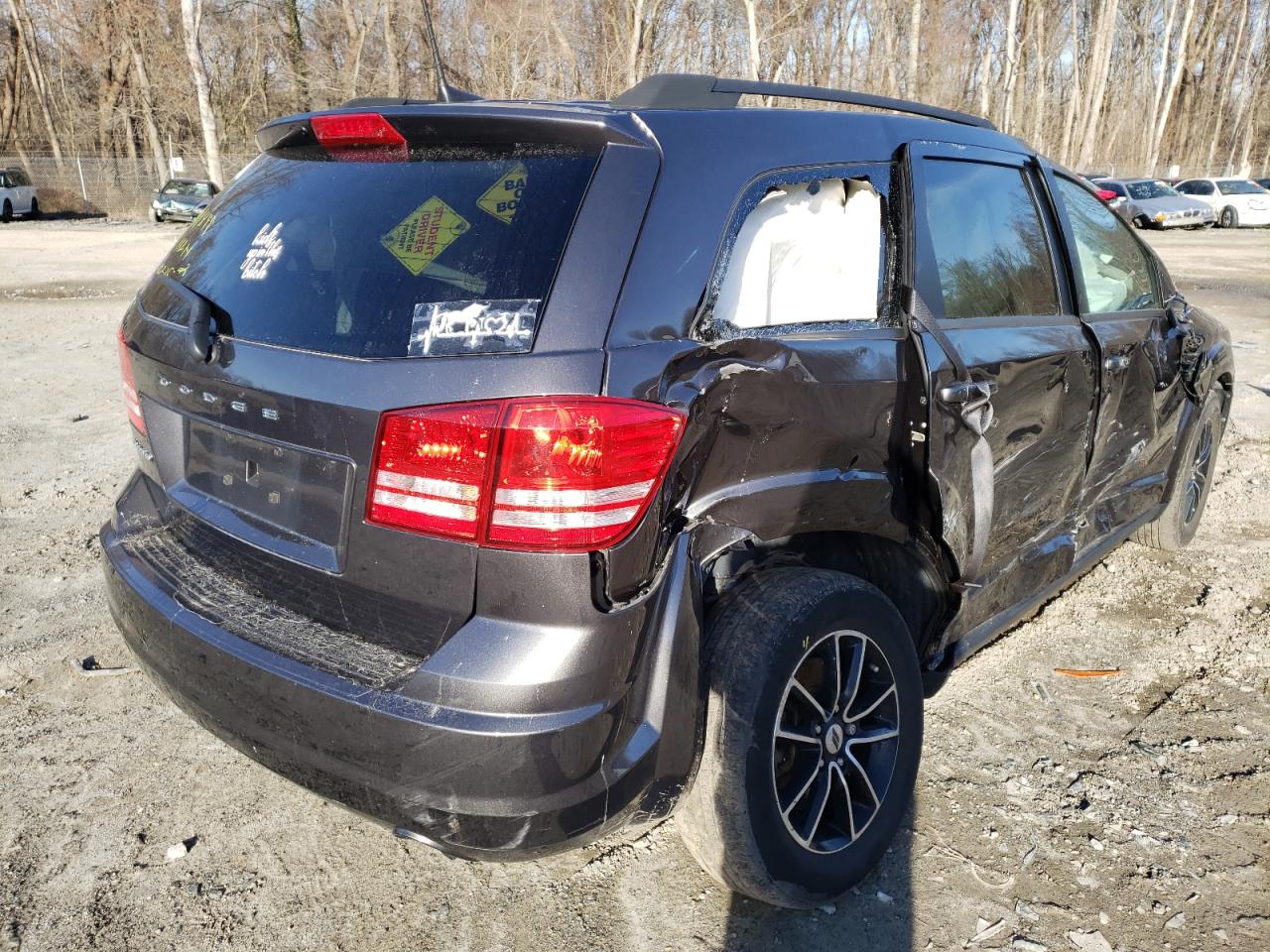 Photo 4 from auction – 2018 DODGE JOURNEY SE with VIN 3C4PDCAB8JT497467