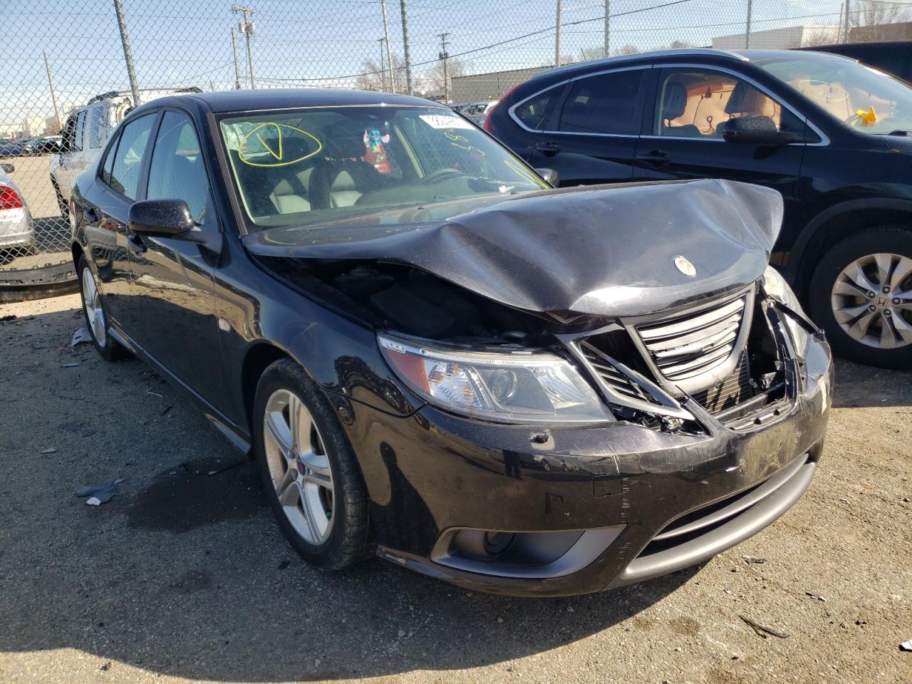 SAAB 9-3 AERO 2010 with VIN YS3FC4BY8A1609756 - Photo from auction