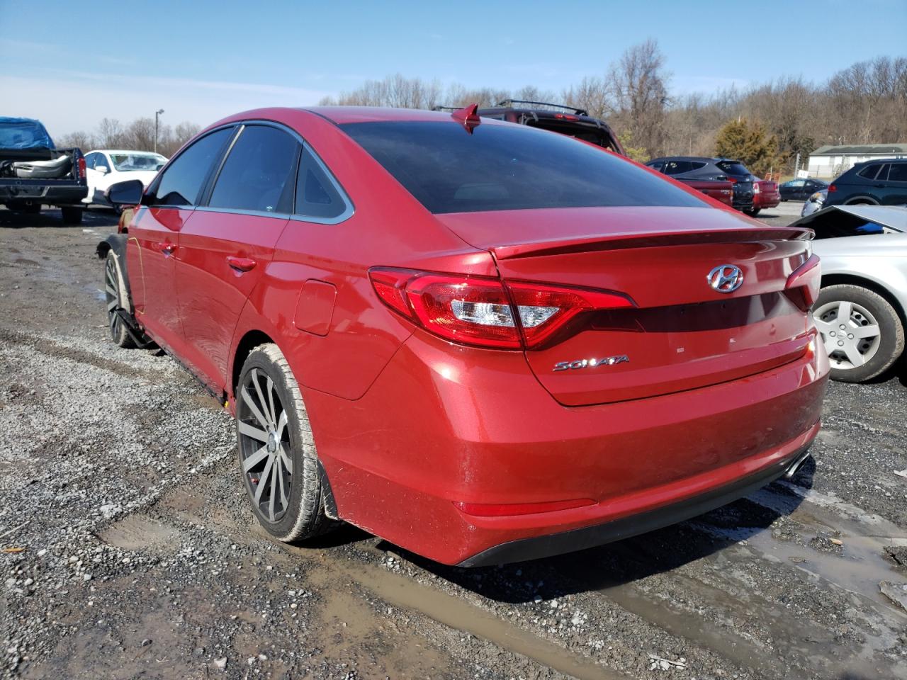 Photo 3 from auction – 2017 HYUNDAI SONATA SE with VIN 5NPE24AF7HH556248
