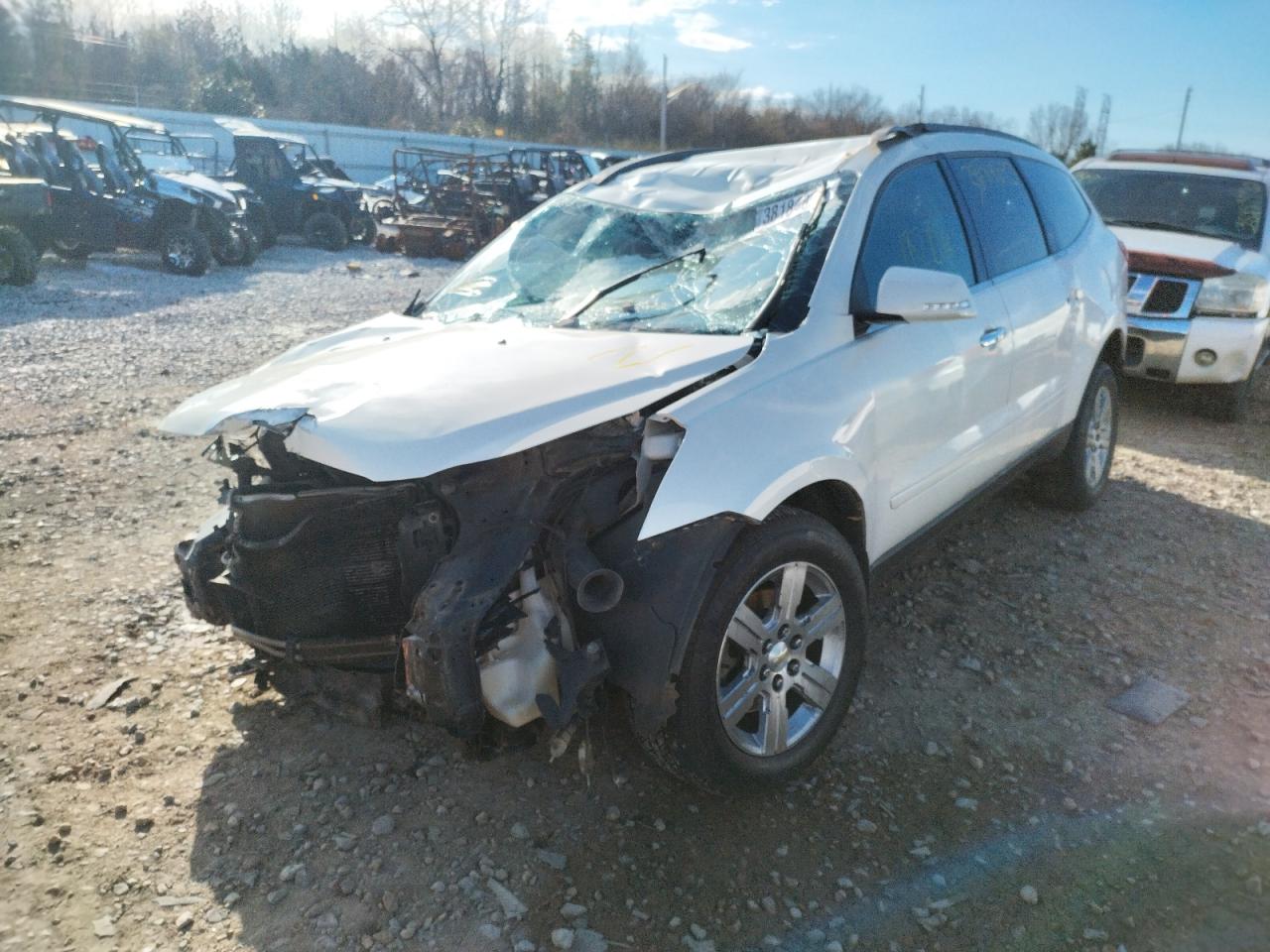 Photo 2 from auction – 2012 CHEVROLET TRAVERSE L with VIN 1GNKRJEDXCJ347602
