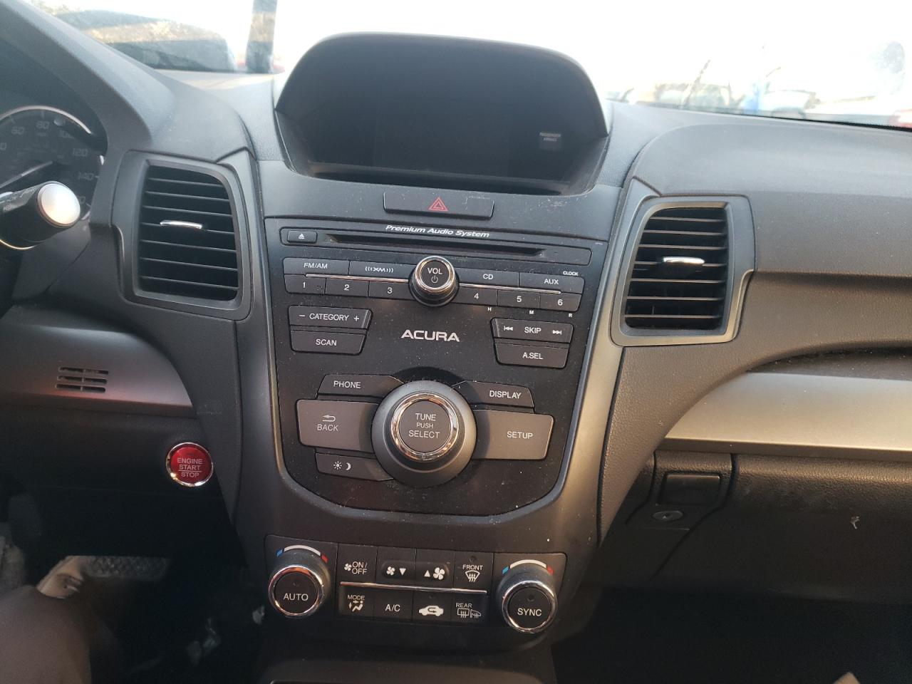 Photo 9 from auction – 2014 ACURA RDX with VIN 5J8TB3H36EL000616