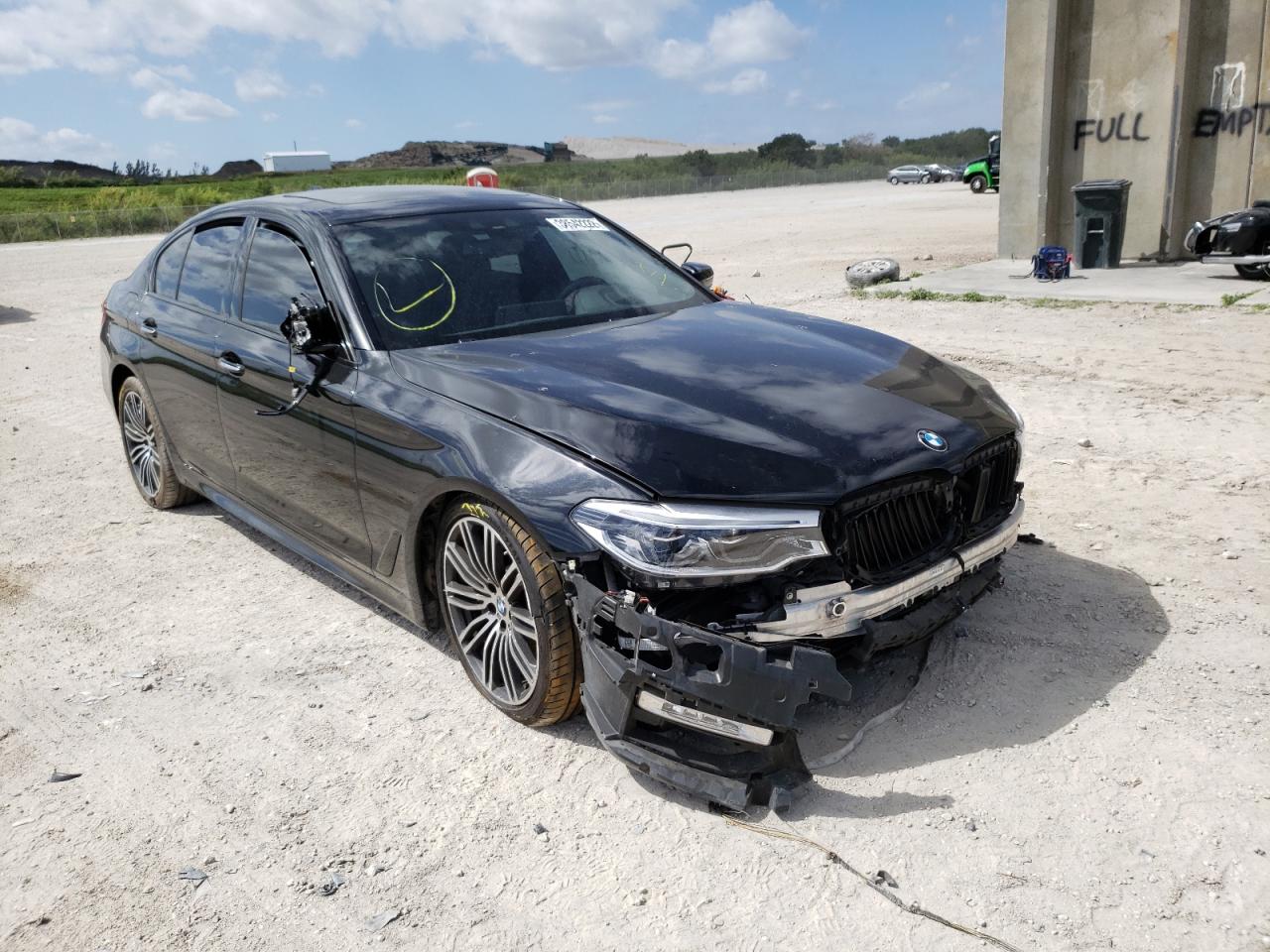 BMW 540 I 2017 with VIN WBAJE5C39HG477891 - Photo from auction