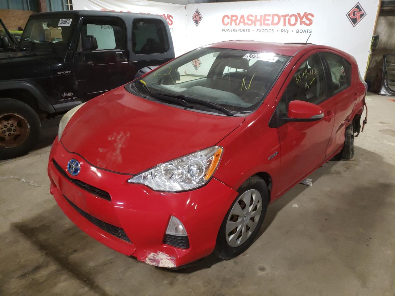 Photo 2 from auction – 2012 TOYOTA PRIUS C with VIN JTDKDTB39C1520170