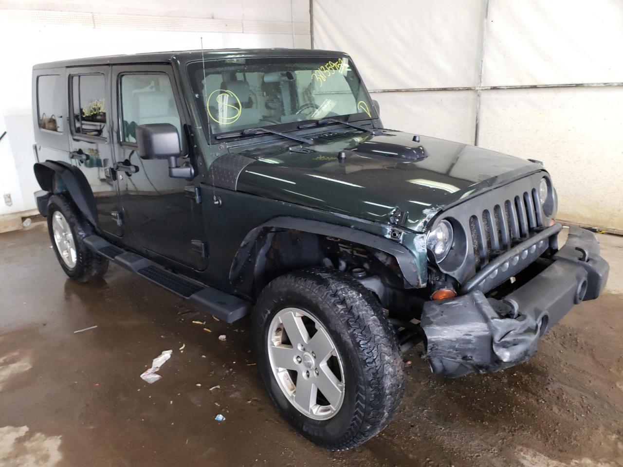 JEEP WRANGLER U 2010 with VIN 1J4BA5H18AL147581 - Photo from auction