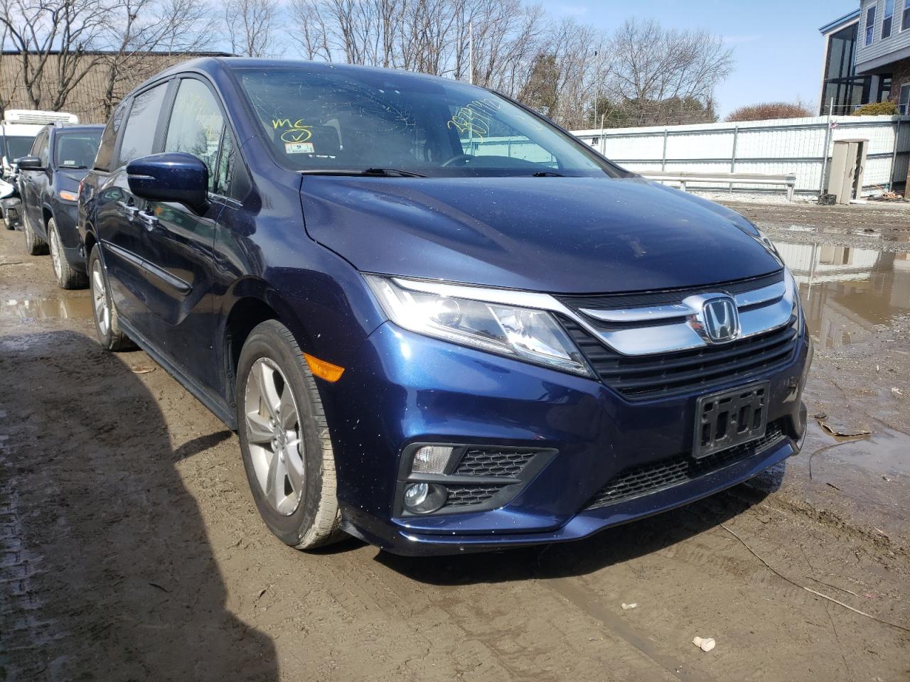 Photo 1 from auction – 2018 HONDA ODYSSEY with VIN 5FNRL6H75JB050849