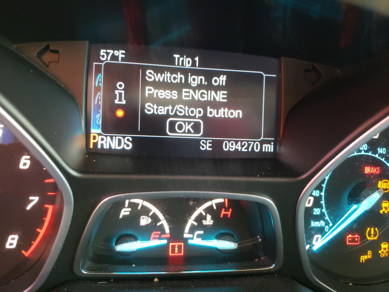 Photo 8 from auction – 2014 FORD ESCAPE TIT with VIN 1FMCU0JX2EUC29210
