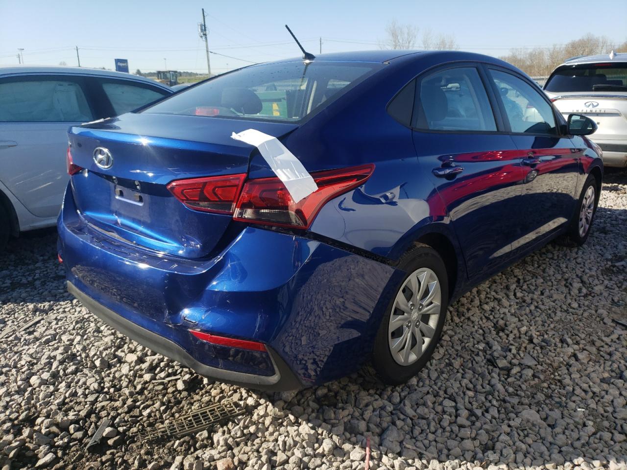Photo 4 from auction – 2020 HYUNDAI ACCENT SE with VIN 3KPC24A68LE104135