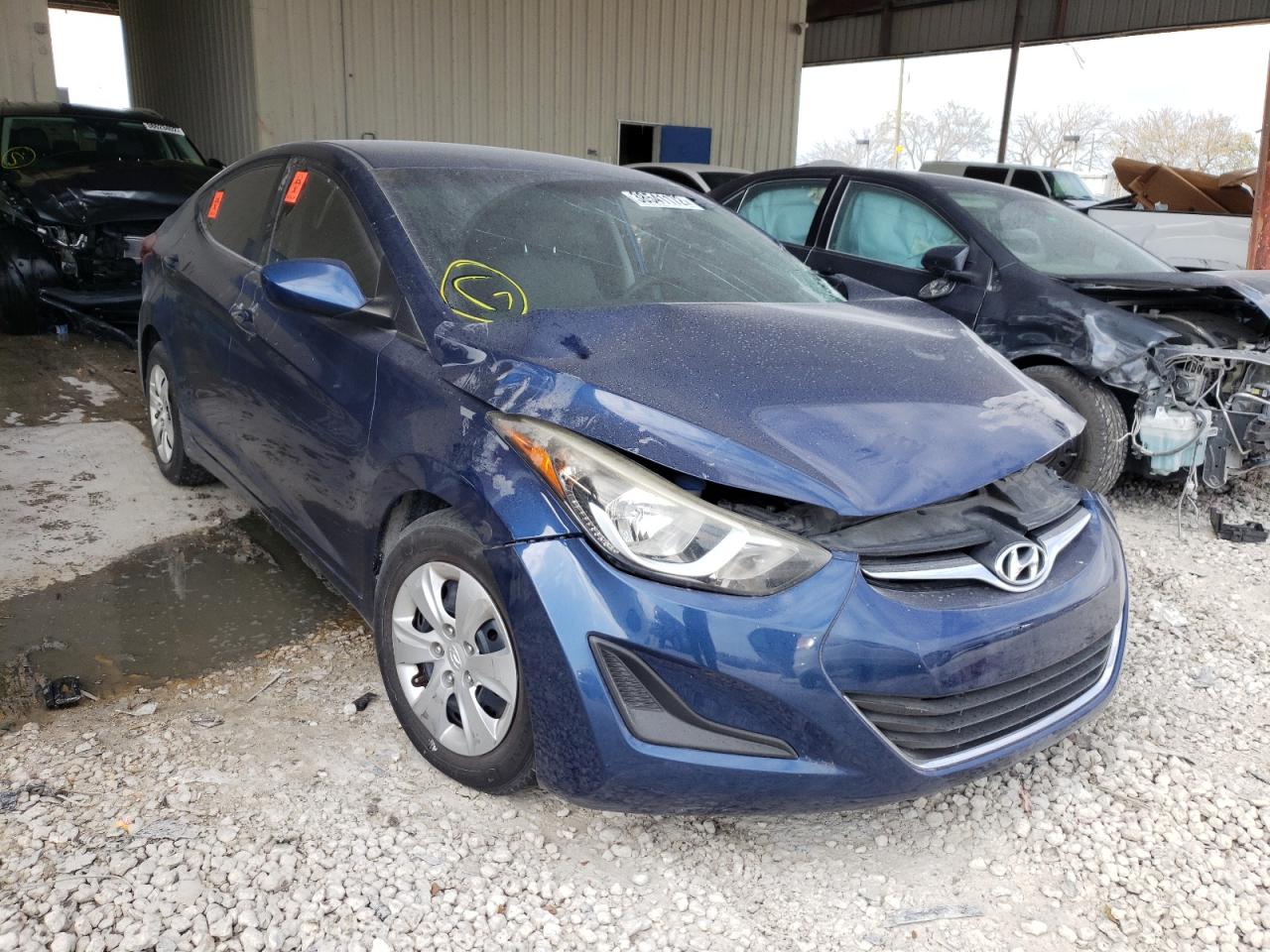 Photo 1 from auction – 2016 HYUNDAI ELANTRA SE with VIN 5NPDH4AEXGH710449