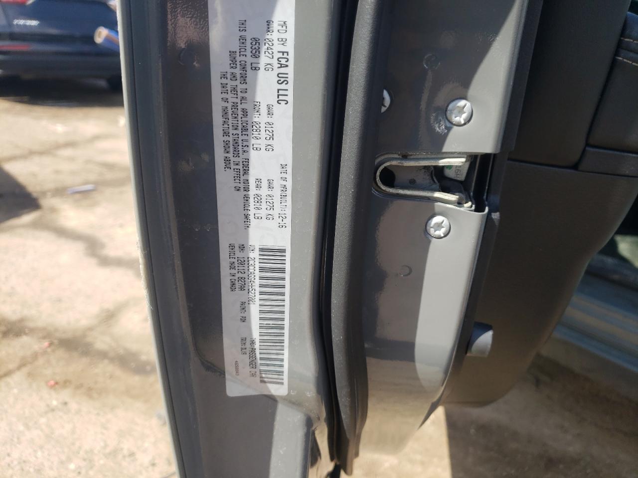 Photo 10 from auction – 2017 CHRYSLER 300 S with VIN 2C3CCAGG4HH527001