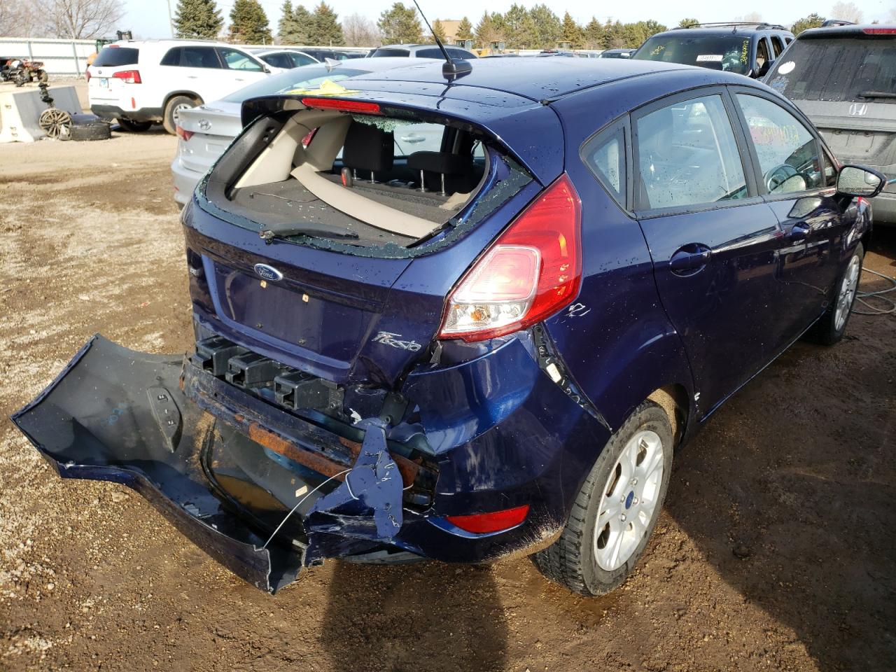 Photo 4 from auction – 2016 FORD FIESTA SE with VIN 3FADP4EJ4GM173670